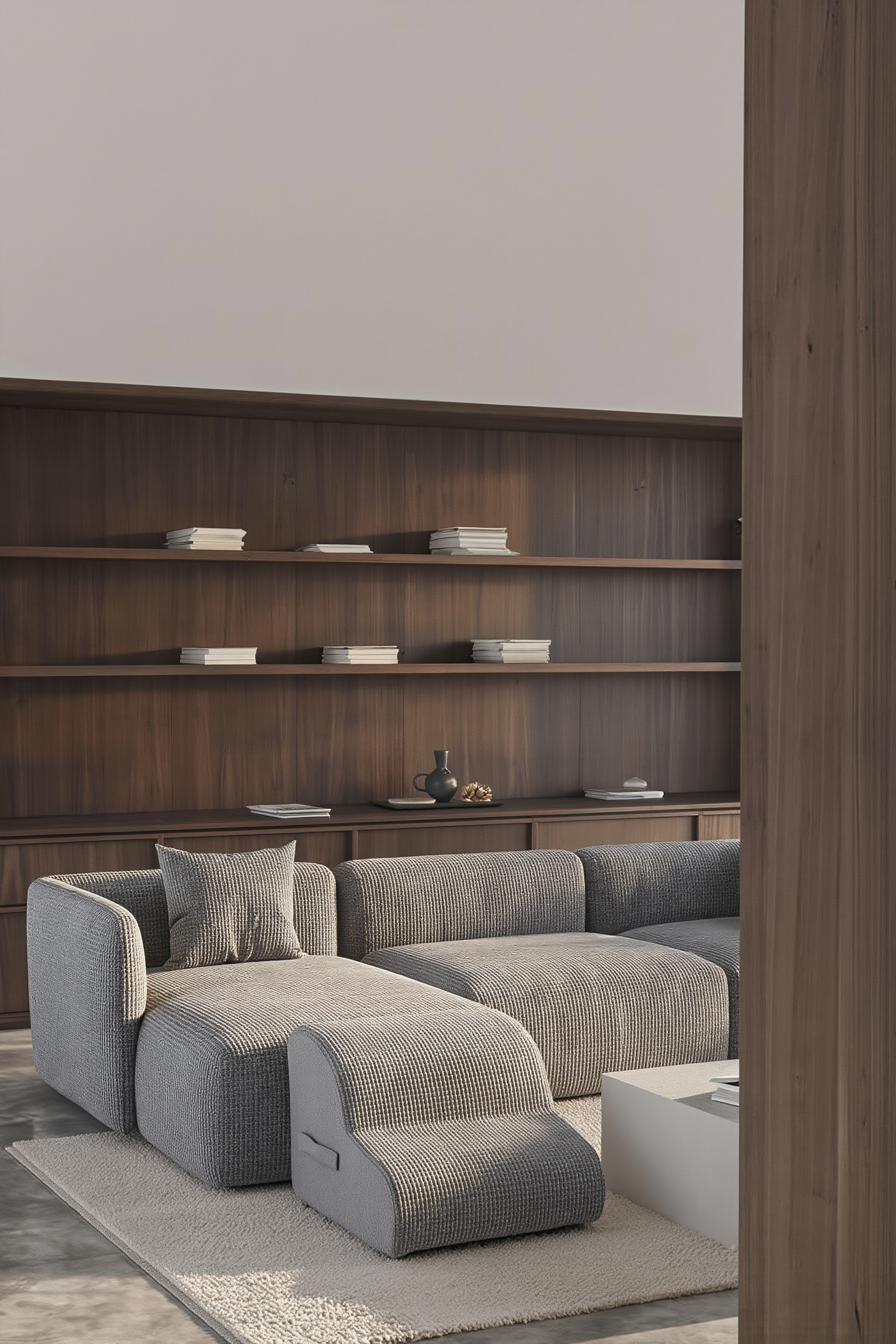 The Perch — Light Grey, 2 Step