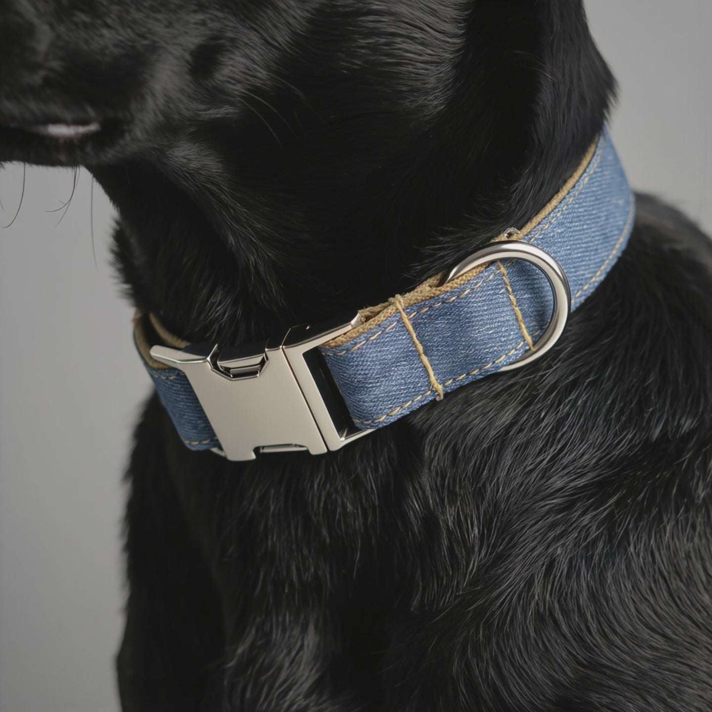 pawlet dog denim collar pet collar 